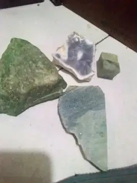 Bahan batu idocrase dan raflesia