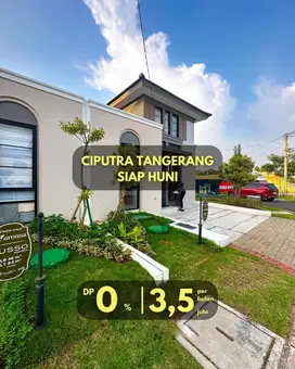 rumah DP 0% di citra raya Cikupa cluster villagio