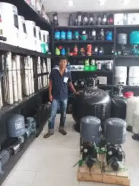 Service pompa air mati total air tidak naik angkat pipa panggilan dll
