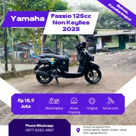 Yamaha All New Fazzio 125cc Non Keylles Hybrid Tahun 2025