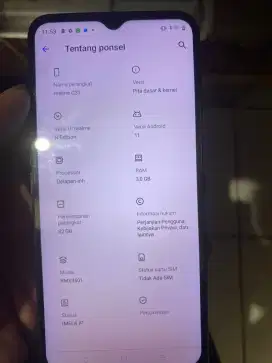 Vivo Y15s Original Fulset 3/32