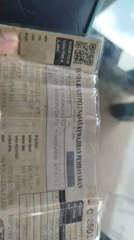 Beat 2019 bekas seperti baru