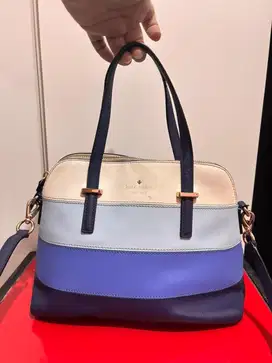 Kate Spade New York Blue Stripes Sling Bag