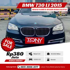 Sunroof BMW 730Li 3.0 AT 2015 Hitam