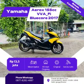 Yamaha Aerox 155cc vva_fi bluecore_fi Tahun 2017