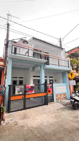 Dijual rumah 2,5 lantai siap huni di pondok ungu permai bekasi