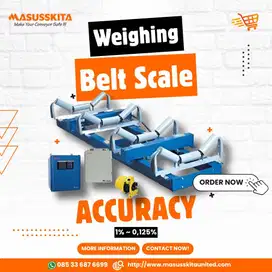 PT MASUSKITA UNITED- Installation Calibration Belt Scale Conveyor