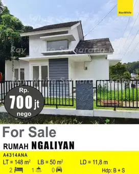 DIJUAL RUMAH DI NGALIYAN A4314