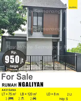 DIJUAL RUMAH DI NGALIYAN A4315