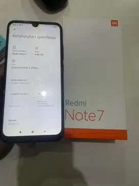 Xioami redmi Note 7 4/64 Fullshet