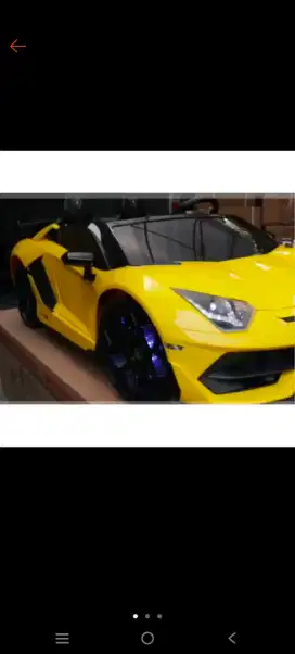 mobil aki LAMBORGHINI Aventador Lisensi UK816 free ongkir terbatas