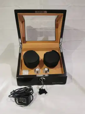 BILLSTONE Collector 2 Watch Winder Pemutar Jam Tangan