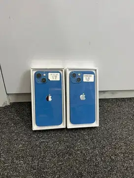 Iphone 13 BLUE 128GB Ex Ibox fullset no minus garansi menerima Tt