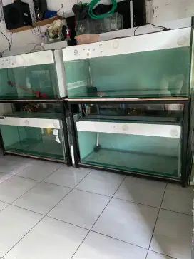aquarium tumpuk full set