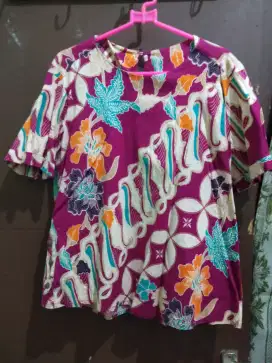 Atasan batik stret