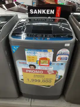 Mesin Cuci Sanken AWS 770 Bisa Cicilan Tanpa Kartu Kredit