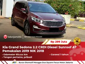 [ GARANSI 1TH ] Kia Grand Sedona 2.2 CRDI Diesel Sunroof AT 2018/2019
