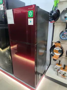 Kredit Kulkas 2 pintu Sharp cuma KTP aja