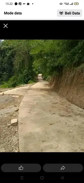 Kavling murah nempel perkampungan di Sadeng gunungpati