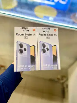 Hp redmi note 14 5g 12/512 new FRESH