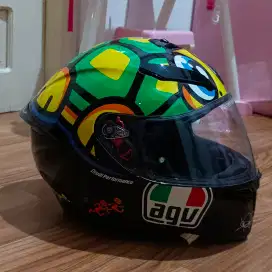 Helm AGV Tartaruga VR46 Ori Asian fit Bonus Aantifog