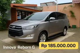 Innova Reborn G 2.0 Silver 2016 - Siap Pakai - Nego Halus