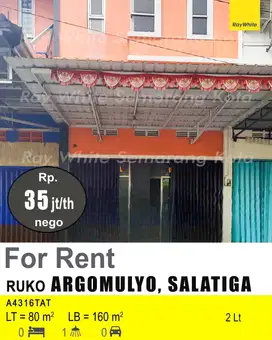 DISEWAKAN RUKO DI ARGOMULYO SALATIGA A4316
