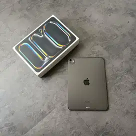 iPad Pro M4 11 inch Wifi Cell Cellular Space Black Fullset Original