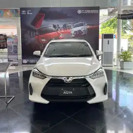 DP 8JT TOYOTA AGYA G MATIC CVT 2025 KREDIT  MANUAL MT PUTIH HITAM GREY