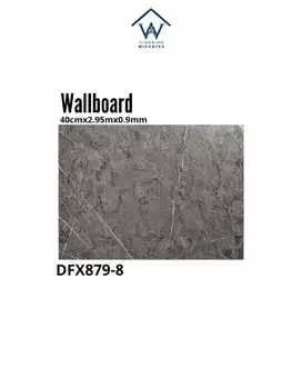 Wallboard/Motto/Motif Wood & Stone/Tebal 9mm