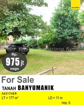 DIJUAL TANAH DI BANYUMANIK A4317