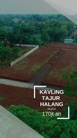 DIJUAL TANAH KAVLING TAJUR HALANG,BOGOR 24 MENIT KE TOL KAYU MANIS1