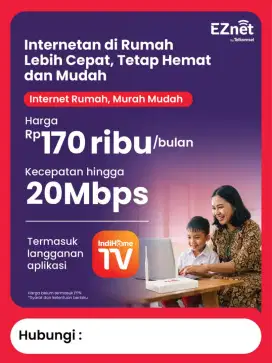 INTERNET WIFI - INDIHOME- EZNET- INDIBIZ- MODEM- PROMO - MURAH- RUMAH
