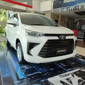 DP 6JT TOYOTA AVANZA 1.3 E MANUAL 2025 KREDIT / MATIC CVT HITAM PUTIH