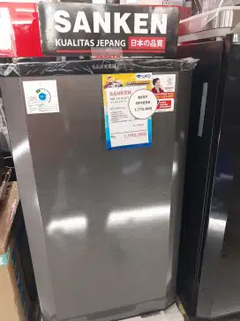 Promo kredit kulkas sanken 1 pintu listrik 70 watt kapasitas 170 L