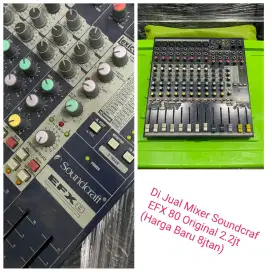 Di jual Mixer & Amplifier