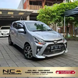 [ Garansi Mesin, Matic s/d 2Th ] TOYOTA AGYA 1.2 G AT 2020 SILVER
