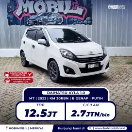 Ayla X manual 1.0 2022 garansi mesin transmisi 5 tahun