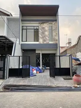 Rumah Gress Modern Minimalis Rungkut Surabaya dekat Merr