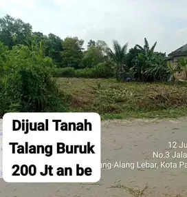 Tanah murah depan Gramedia Punti Kayu