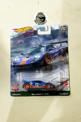 Hot Wheels McLaren F1 GTR Diecast RBH