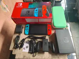 Nintendo Switch v2 Atmos Neon Fullset 128GB 05