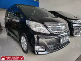 Alphard G ATPM NIK 2012 Pajak Panjang