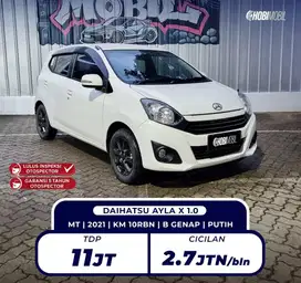Ayla X 1.0 MT 2022