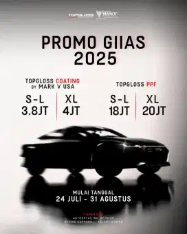 Promo coating dan ppf, juga ada promo menarik lainnya