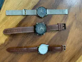 Jam tangan Pria SKMEI & Naviforce (100 rb dapat tiga jam)