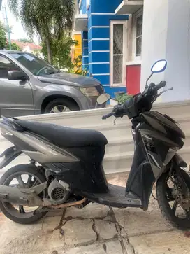 Motor Mio soul GT Hitam Mantap