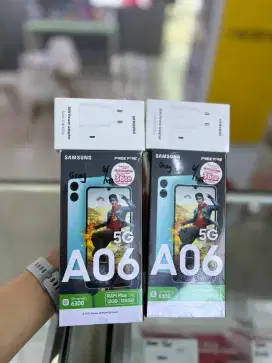 Samsung a06 5g 6+6 / 128 garansi resmi