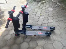 HX X6 Electric Scooter Backpack Mini Foldable Skuter Listrik Lipat