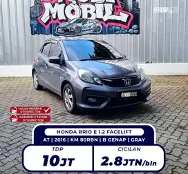 Honda Brio E 1.2 AT 2016